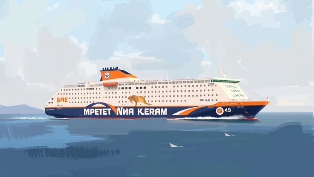 Poland's Jantar Unity Ferry Achieves Strong Freight Performance in First Month on Baltic Sea Route