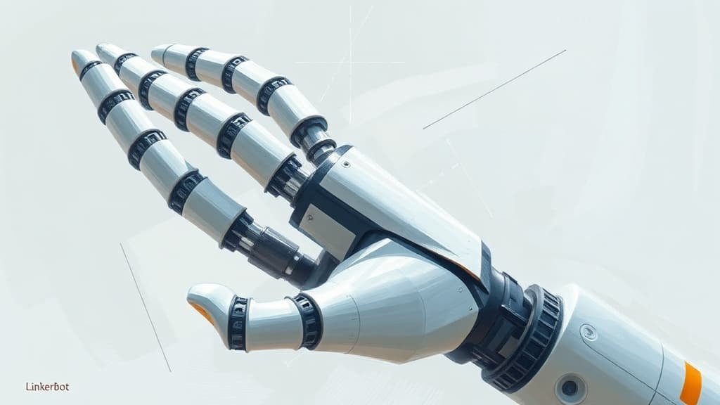 LinkerBot Develops Advanced Robotic Hand with Human-like Precision