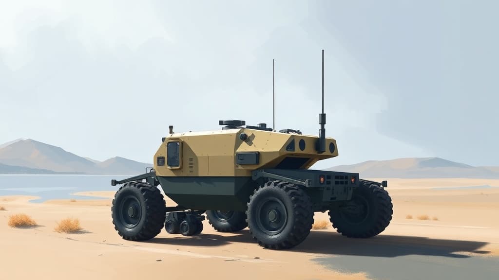 Quantum Systems Launches MANDRILL Autonomous Ground Vehicle for Multi-Domain Operations
