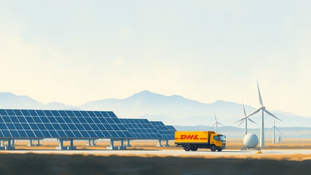 DHL Reports Shift in Solar Logistics as Battery Storage Demand Grows