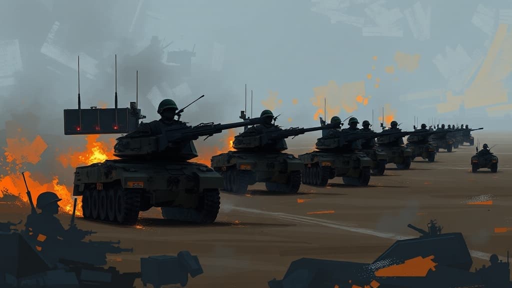 Indian Army Conducts 'Agni Varsha' Mega Wargame in Pokhran, Rajasthan