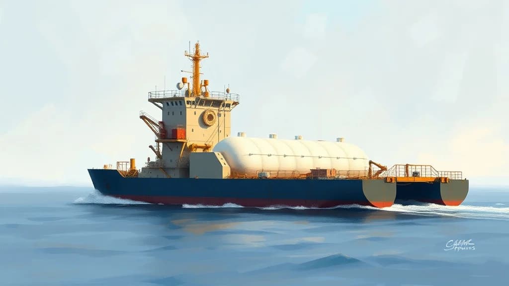 Aptamus Develops LCO2 Barge for Carbon Capture and Storage Infrastructure in U.S. Gulf Coast