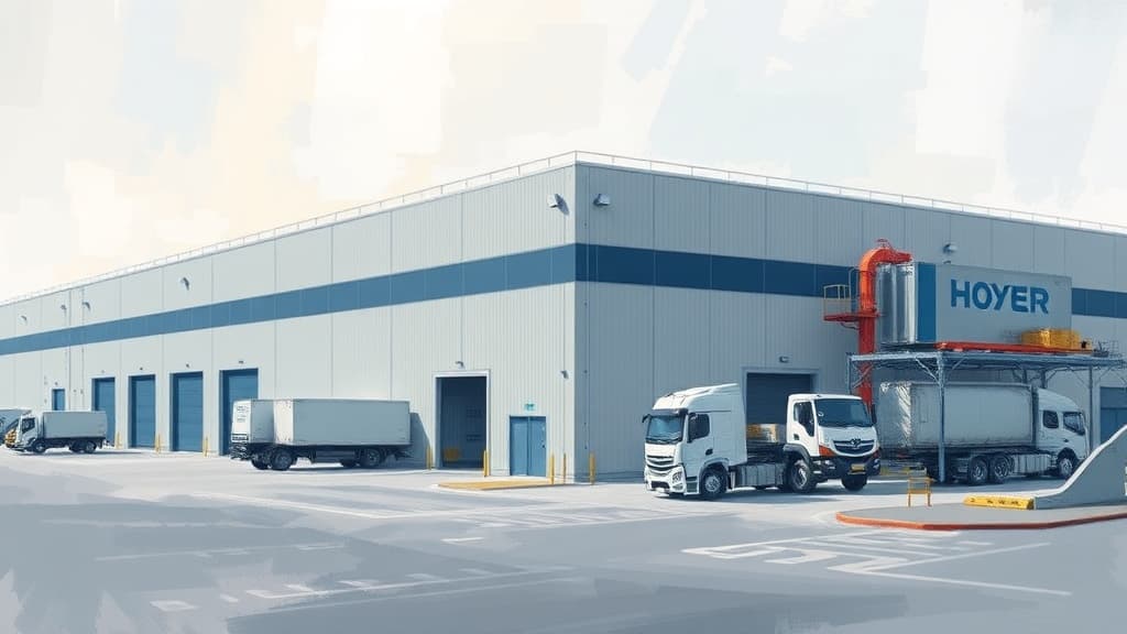 HOYER Group Opens Advanced MDI Logistics Facility in Shanghai with Covestro