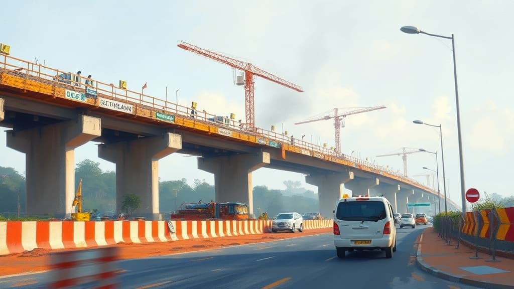 Gas Leak from Adani Pipeline Disrupts Dabolim Flyover Construction