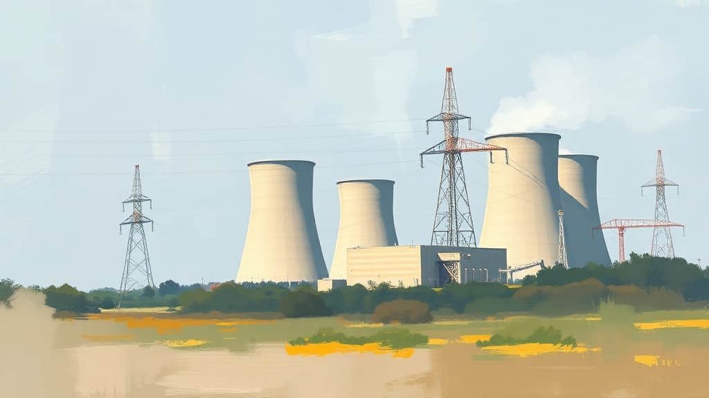 France Faces Power Price Decline Amid Stagnant Demand and Nuclear Maintenance Challenges