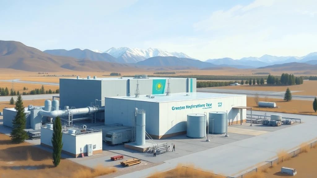 Kazakhstan Launches First Green Hydrogen Production Station with Domestic Technology