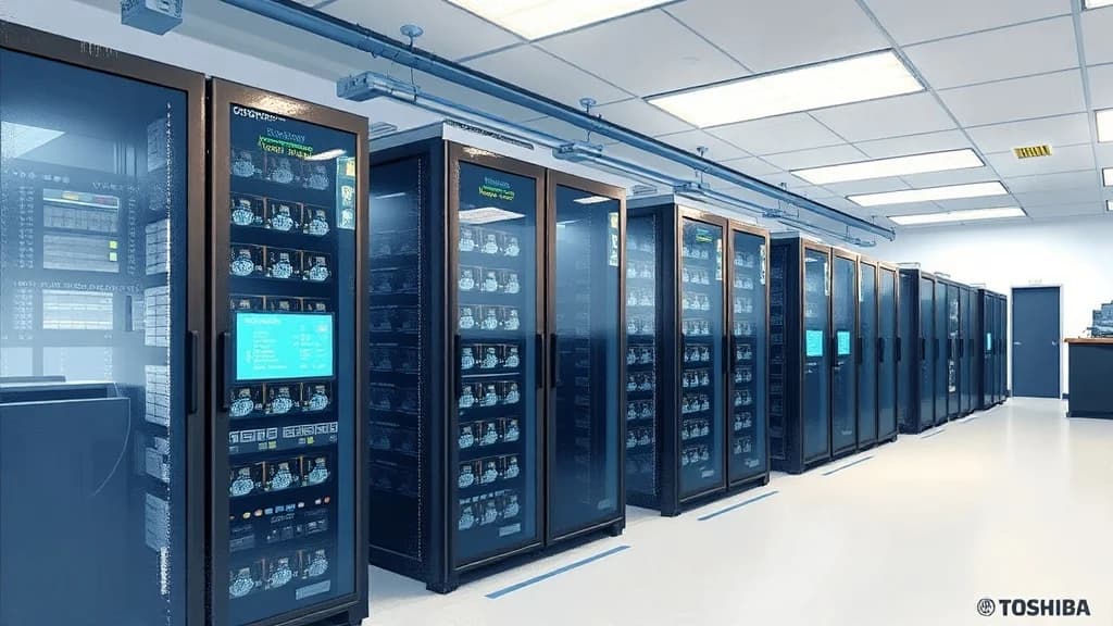 Toshiba's HDD Innovation Lab in Germany Enhances Energy Efficiency for Data Centers