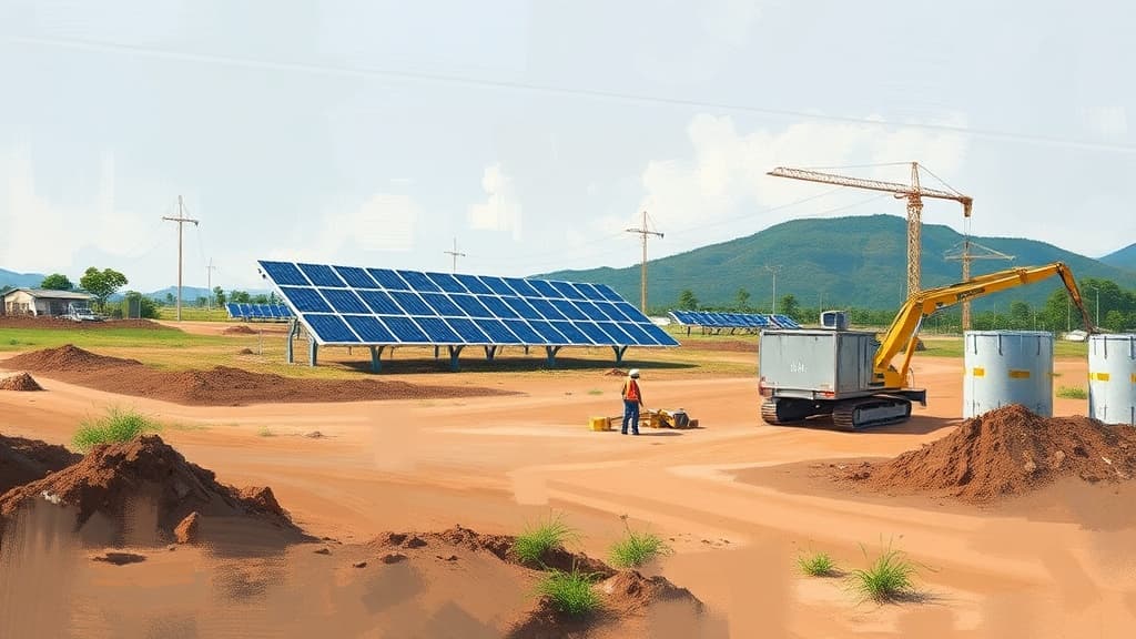Voltalia Begins Construction of 43 MW Solar Hybrid Power Plant in Sainte-Anne, French Guiana