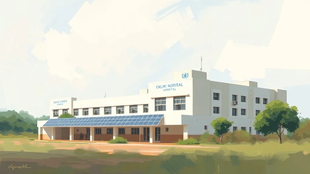 UNDP Installs Solar Power Systems at Mpilo Central and United Bulawayo Hospitals in Zimbabwe