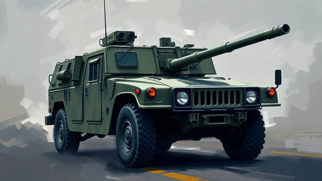 AM General Signs Three-Year Contract with Kosovo for HUMVEE Hawkeye 105mm Mobile Howitzer Systems