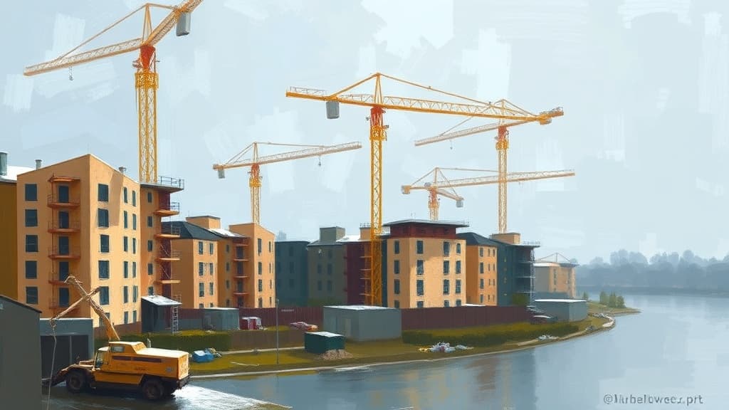 Sweden's Construction Starts Rise Driven by Large Projects in Luleå and Borlänge