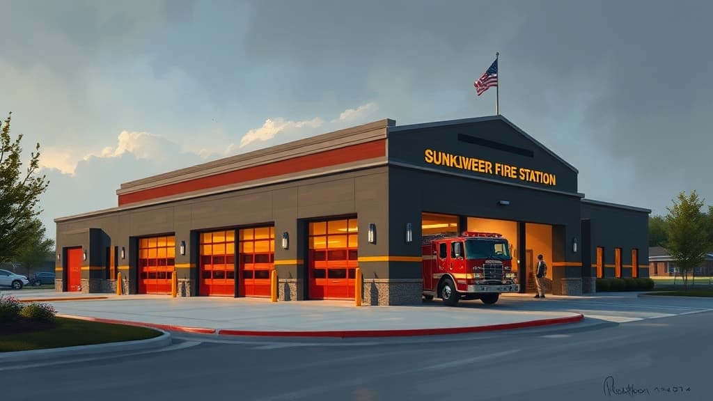 Johnson County Opens $17.5 Million Sunflower Fire Station for Northwest Consolidated Fire District