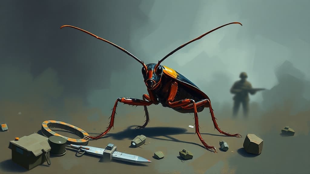 Germany Funds Research on Steered Cockroaches for Battlefield Reconnaissance